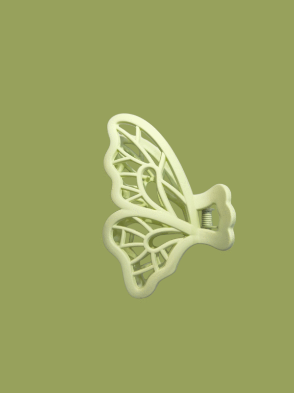 Butterfly-inspired hair clip