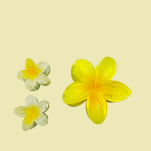floral hair clip