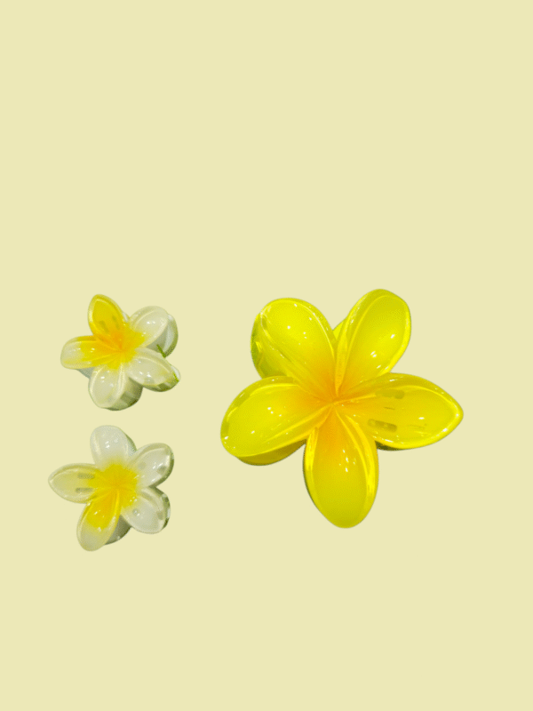 floral hair clip