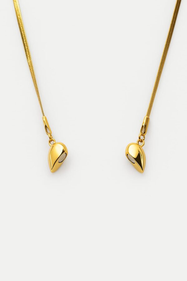 Magnetic Gold Heart Pendant - Image 2