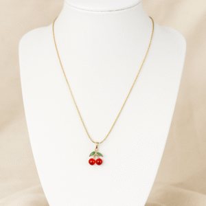 Cherry Pendant Necklace