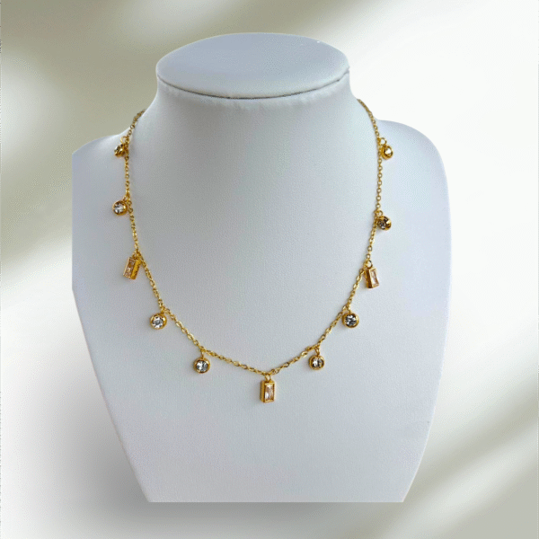 Crystal Charm Necklace