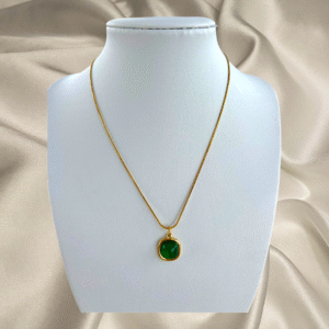 Green Gemstone Pendant