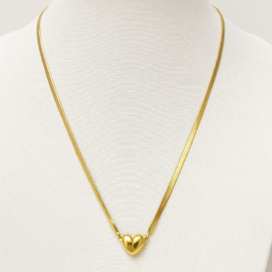 Magnetic Gold Heart Pendant