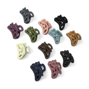 Floral Matte Claw Clip