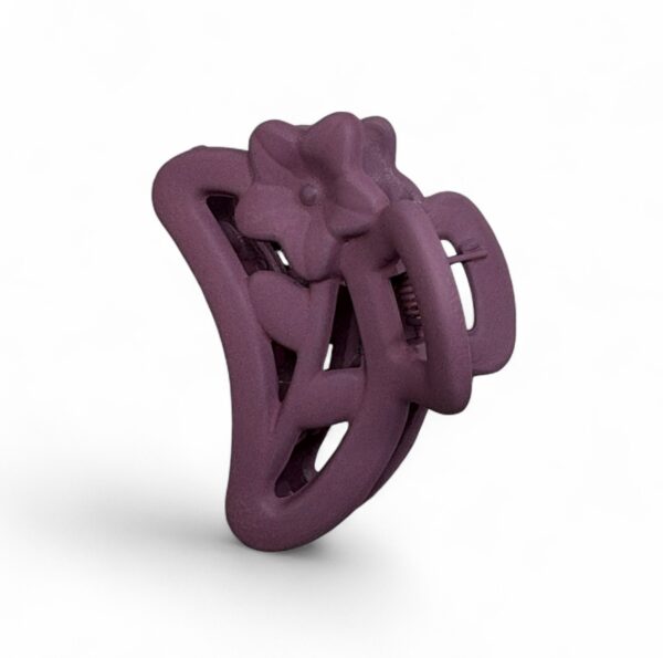 Floral Matte Claw Clip - Image 3
