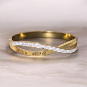 Gold Infinity Crystal small