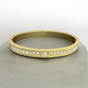 Gold Crystal-Studded small