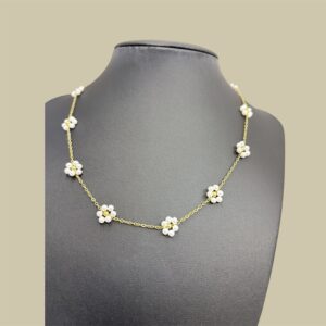 Floral Pearl Chain