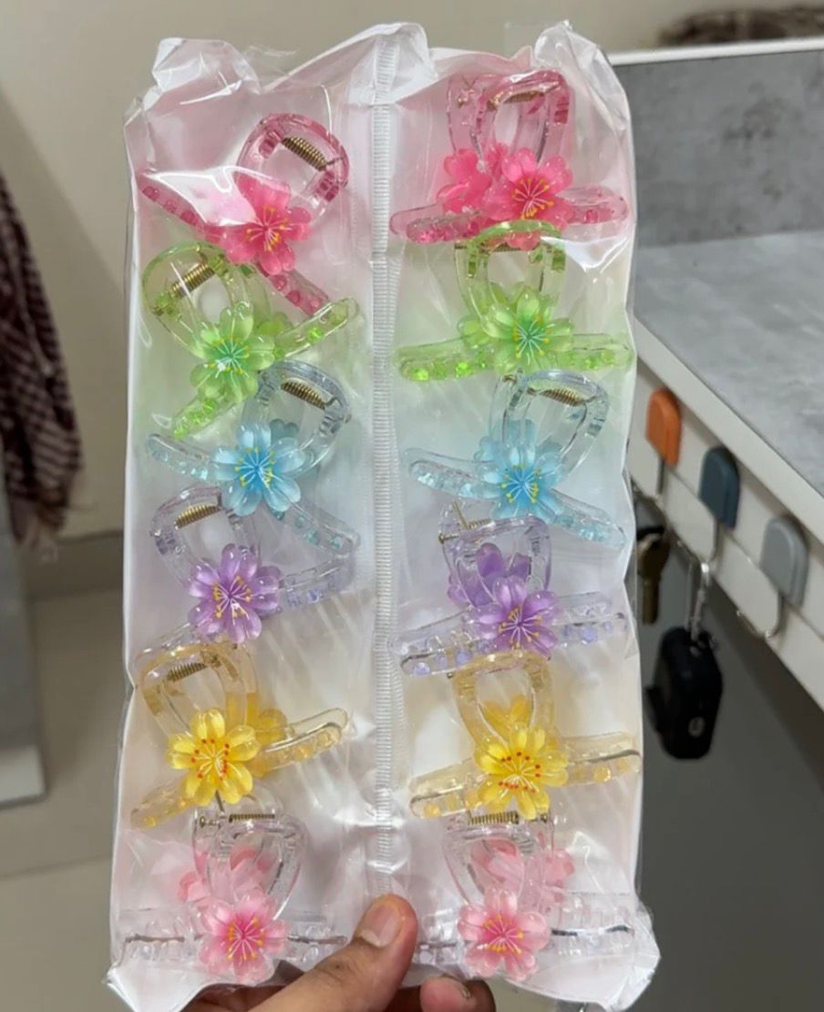 cherry blossom hair claw clips - Image 2