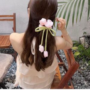 Tulip Bloom Scrunchies